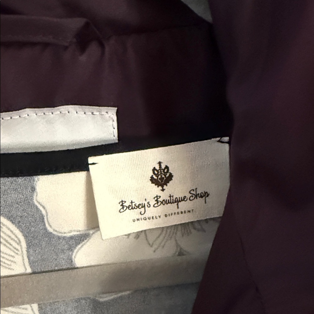 Thread & Supply Quilted Vest - Rich Burgundy - Picture 3 of 3